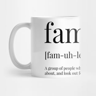 Family Definition Mug